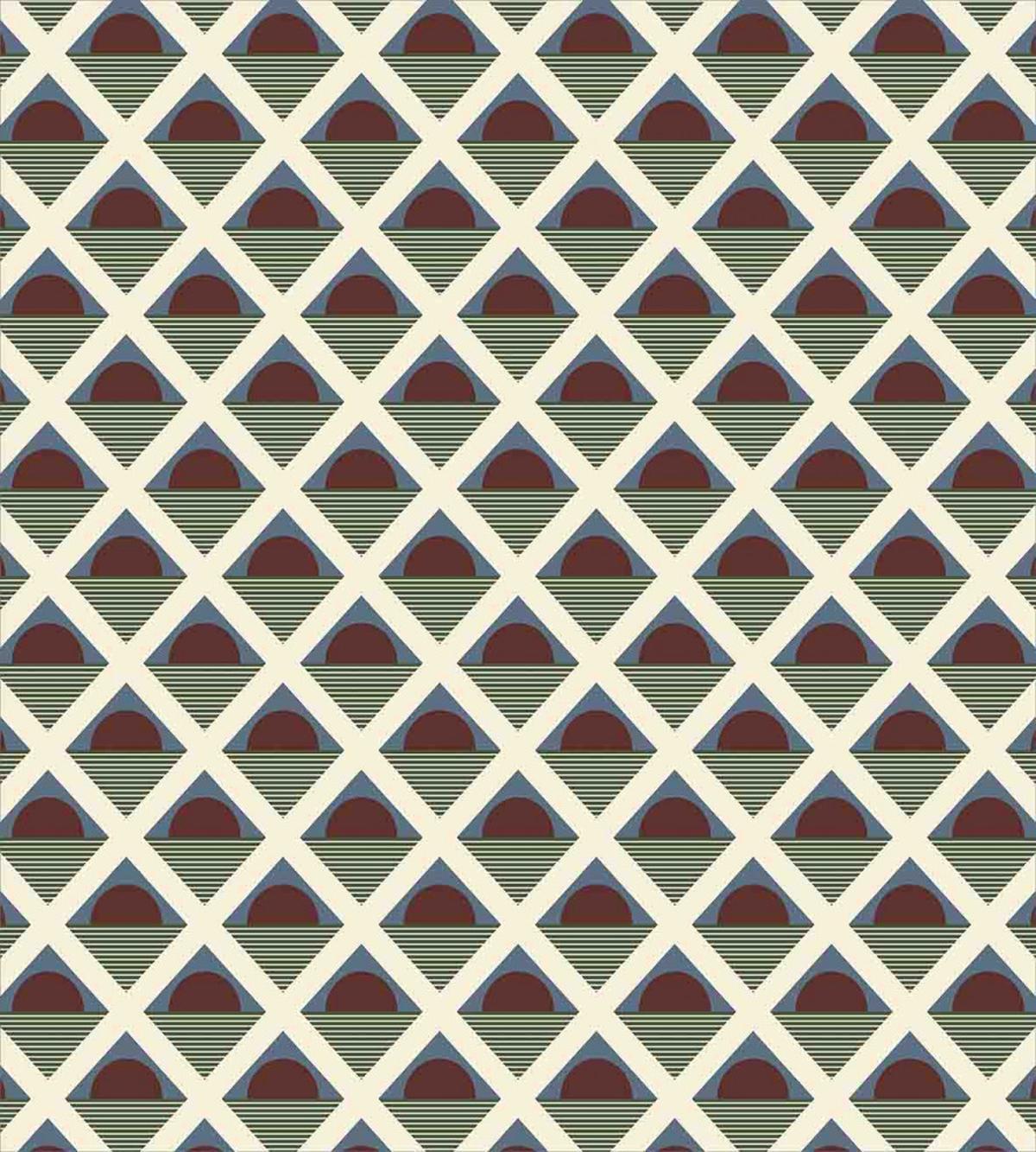 Pop Art Half Circles — Pattern