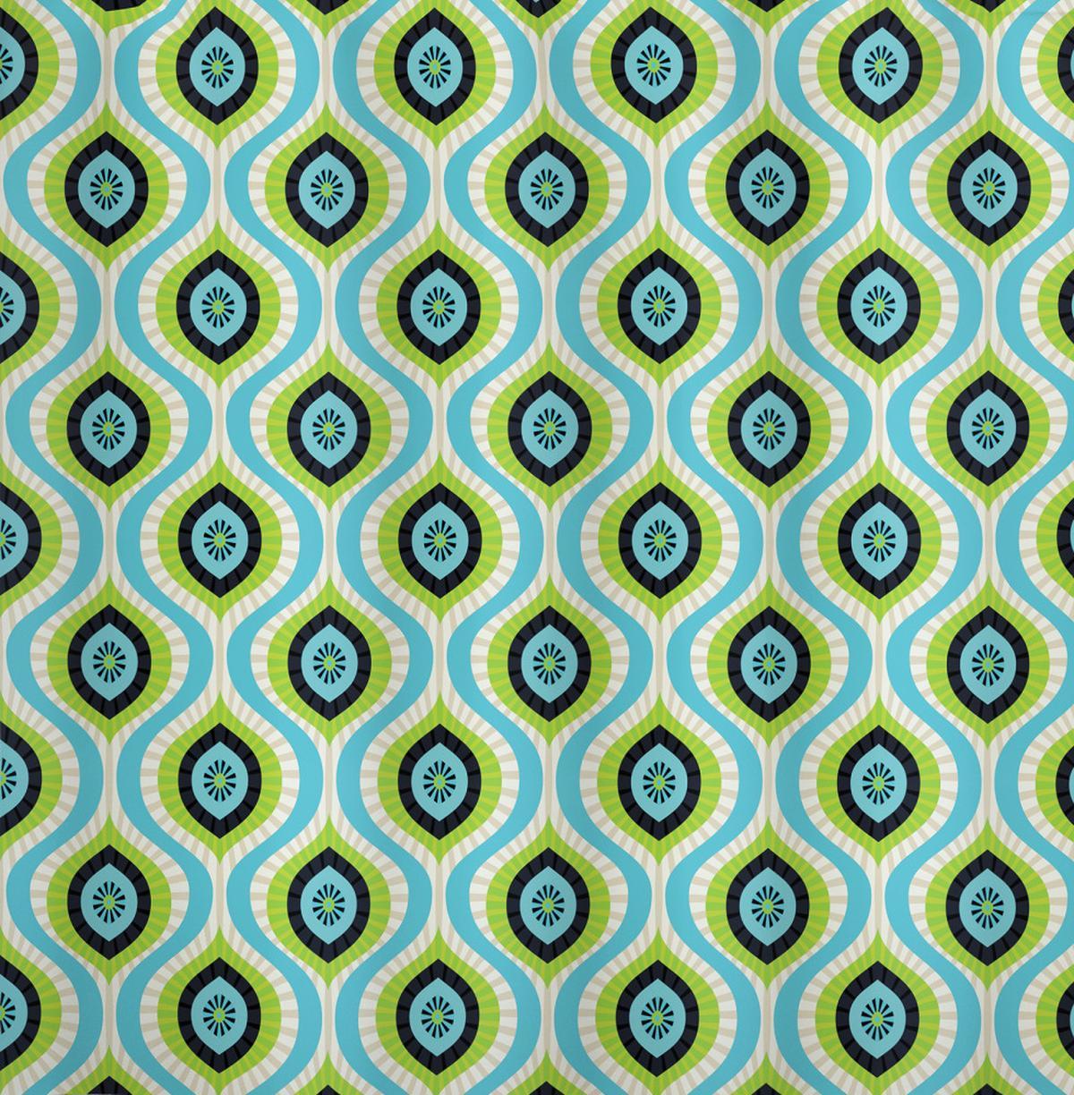 Geometric Ogee Inspired Figures — Pattern