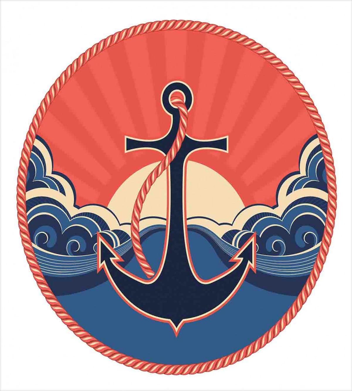Sea Waves at Sunset — Pattern