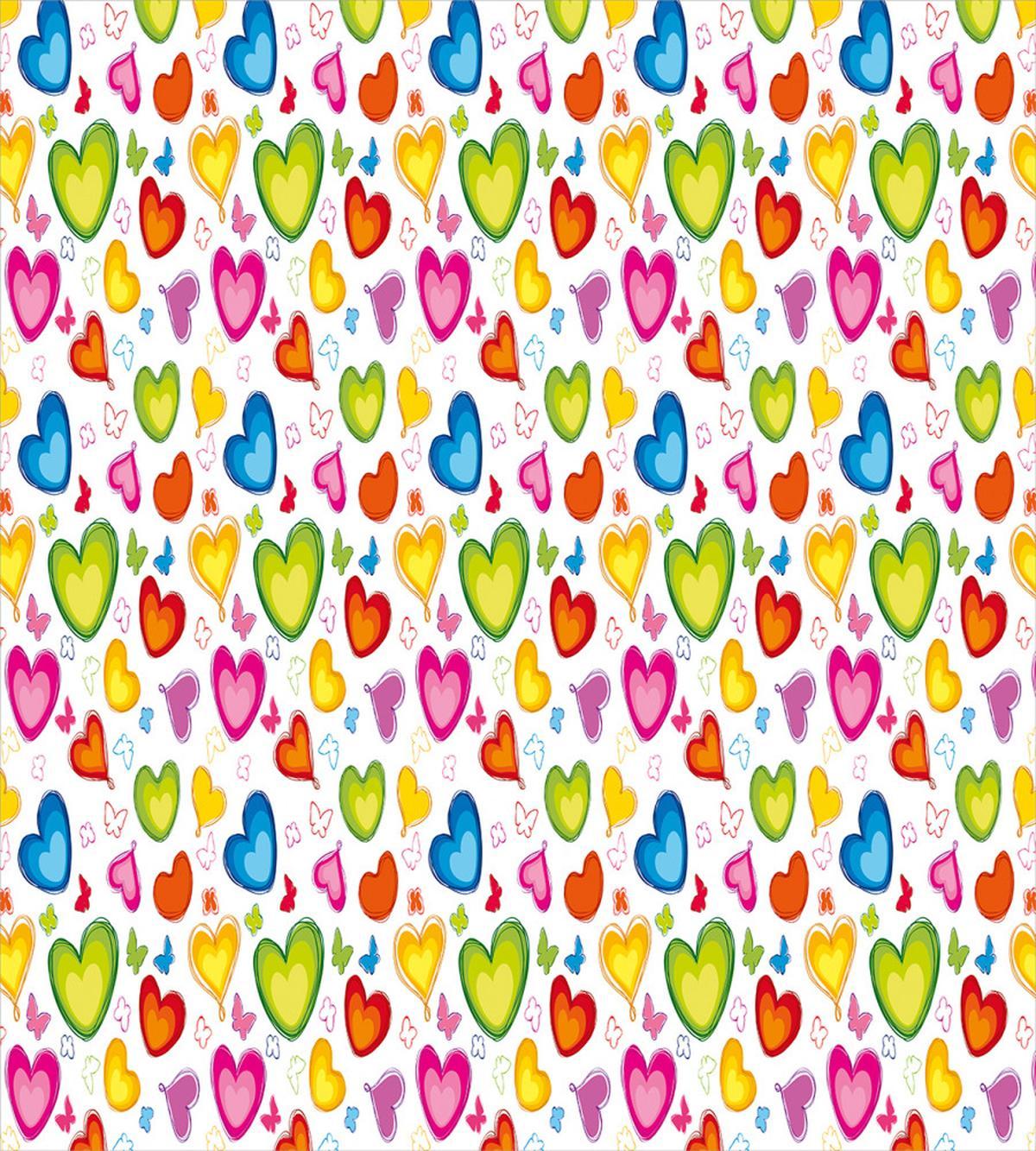 Colorful Butterflies Happy — Pattern