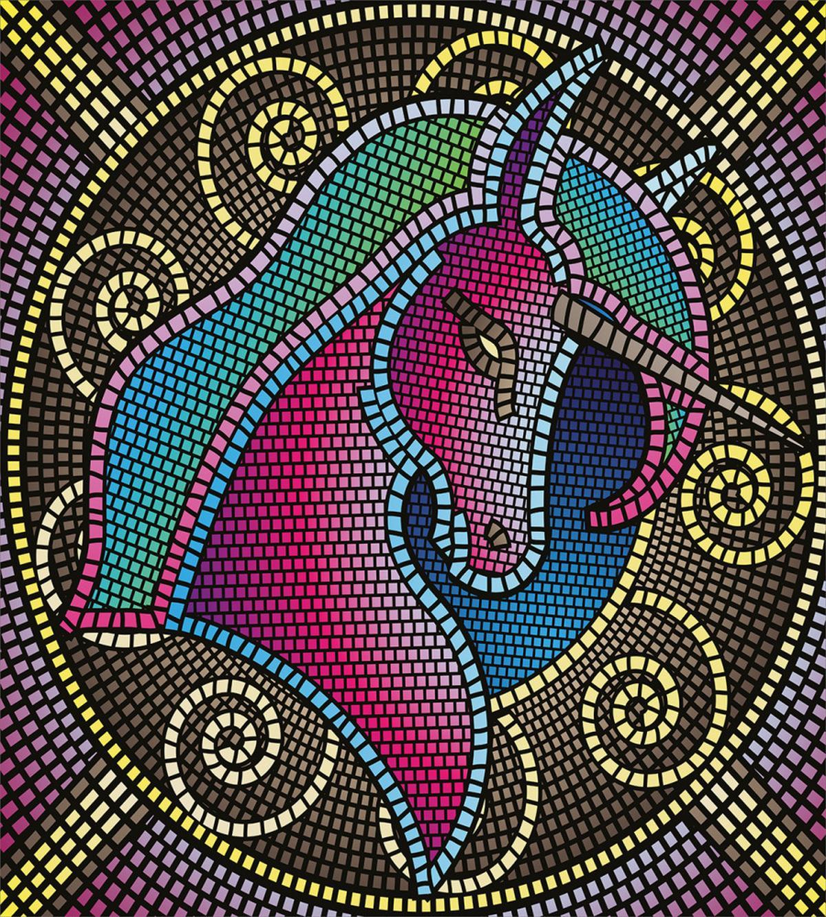 Mosaic Unicorn — Pattern