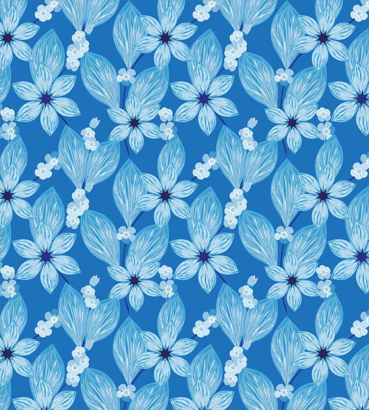Top View Flower Petals Scene — Pattern