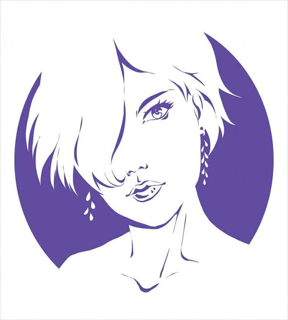 Monochrome Woman — Pattern