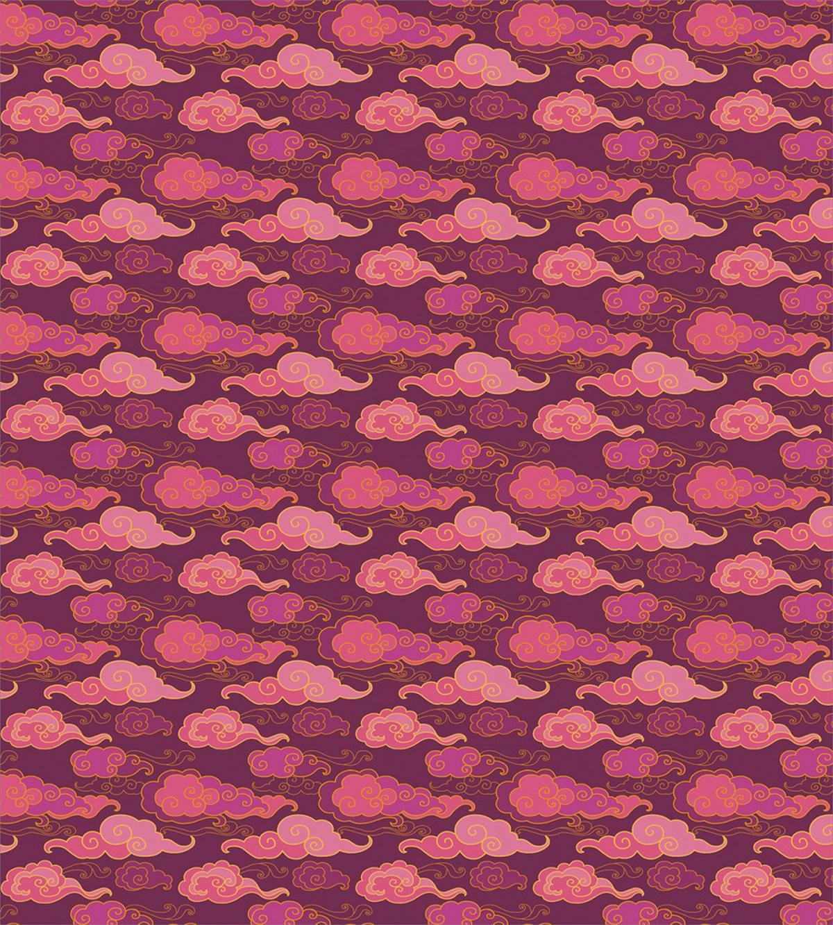 Clouds in the Sky Design — Pattern