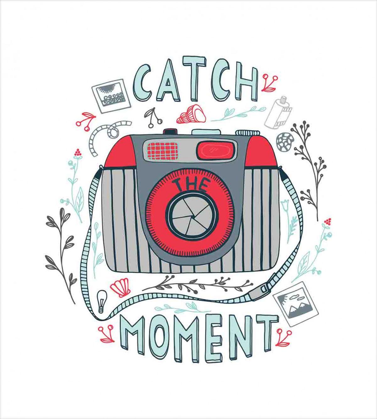 Catch the Moment Calligraphy — Pattern
