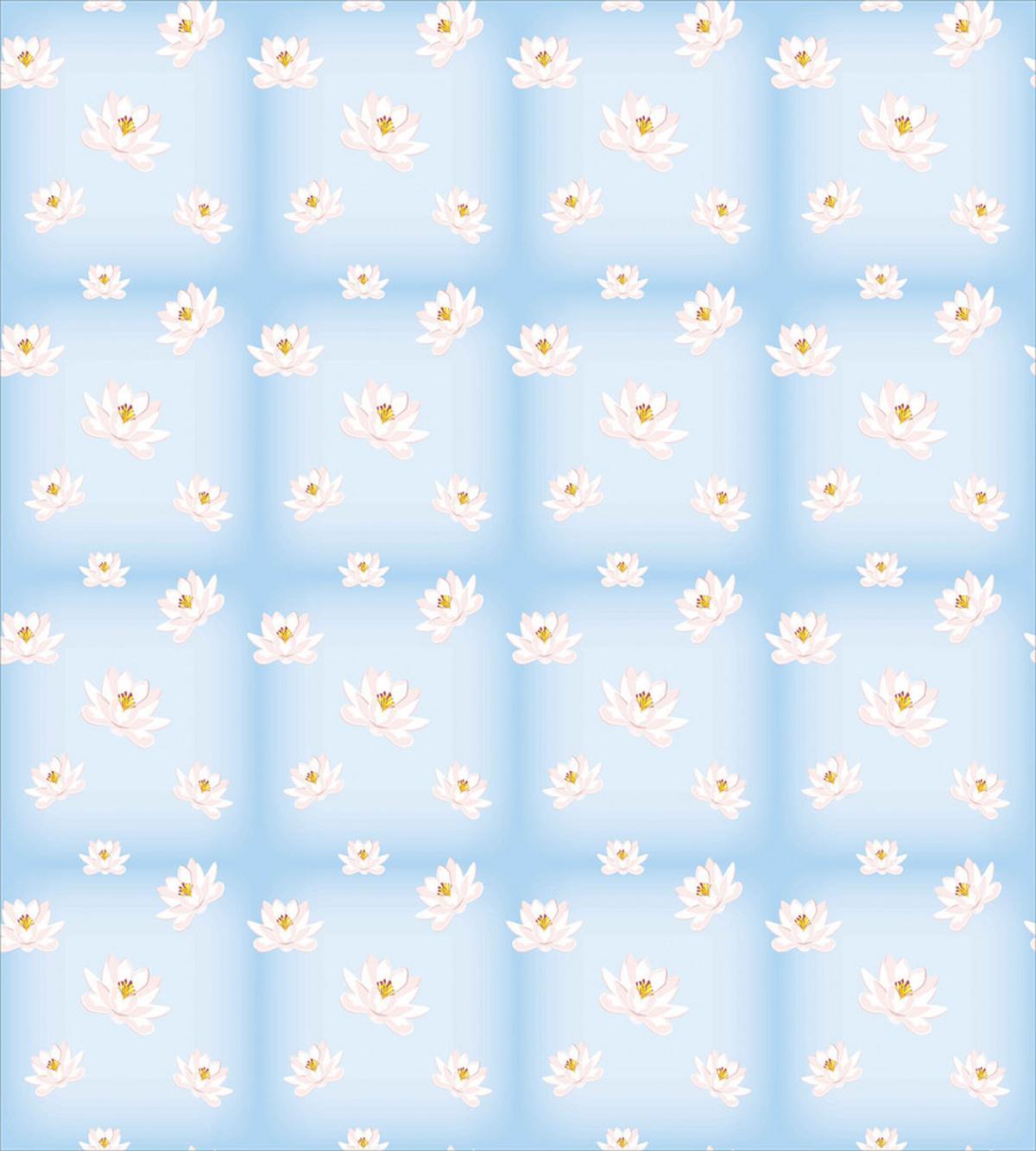 Cartoon Water Lily — Pattern
