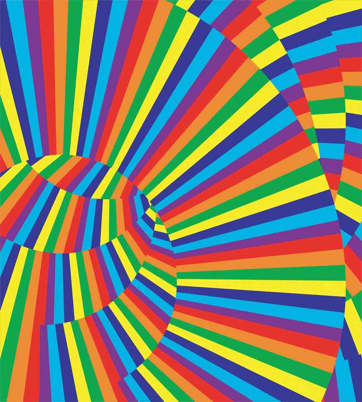 Rainbow Colored Circles — Pattern