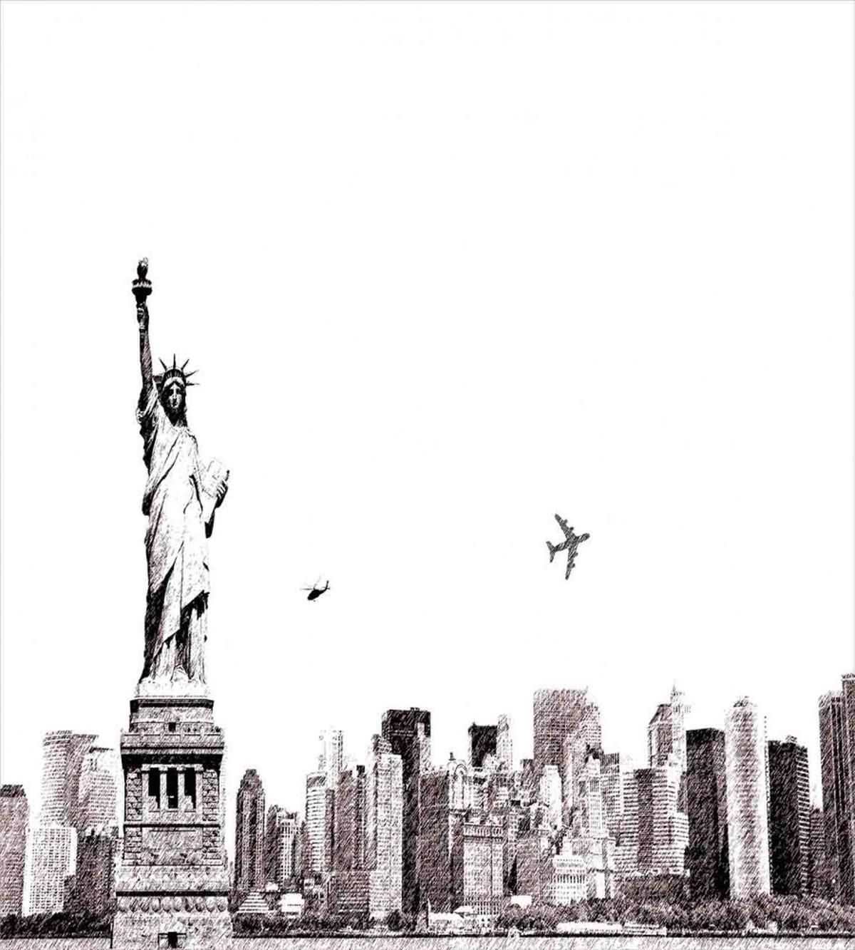 Cityscape of New York — Pattern