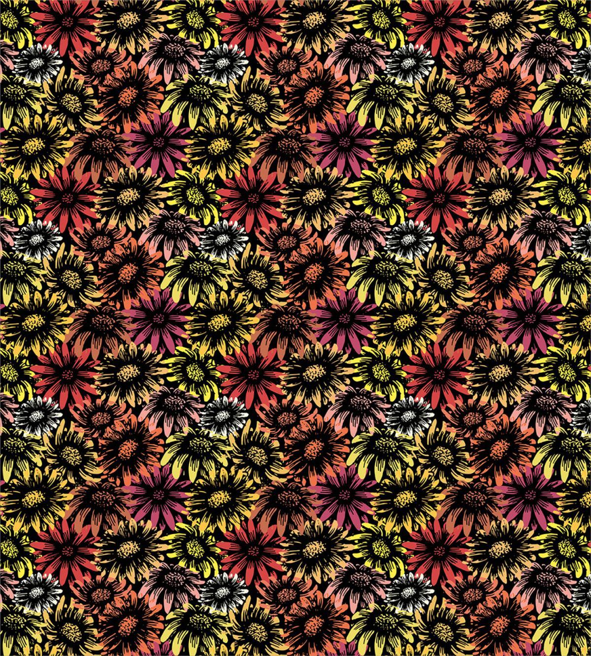 Vintage Daisy Sunflower — Pattern