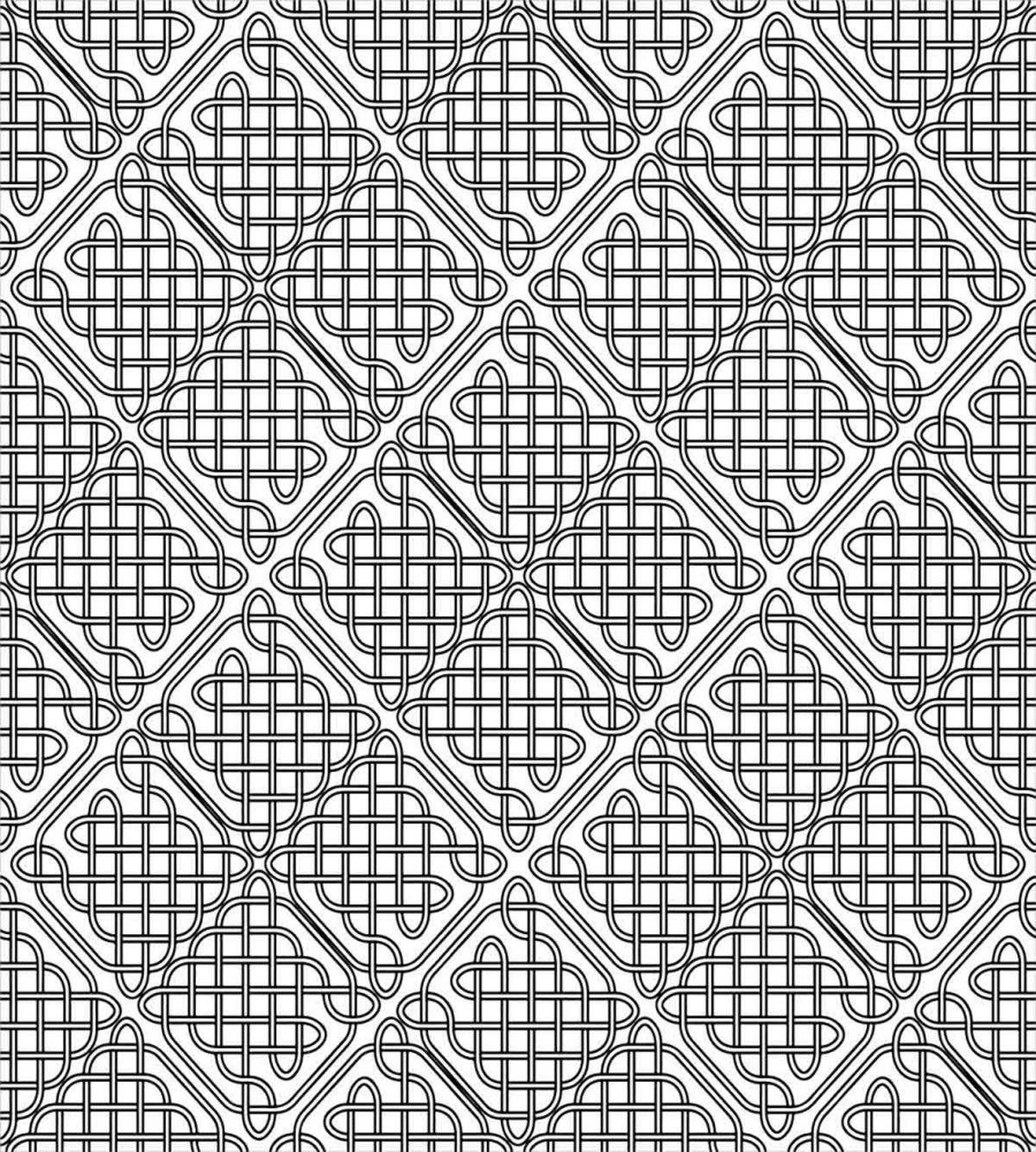 Medieval Irish Square — Pattern