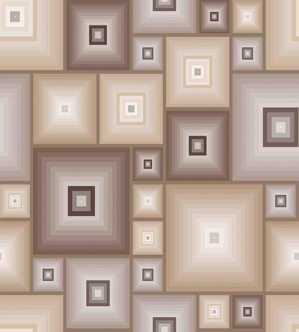 Cubic Square Retro Form — Pattern