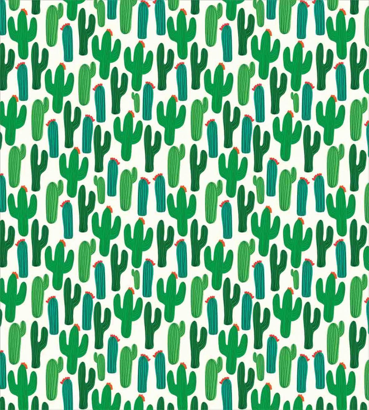 San Pedro Cactus Floral — Pattern