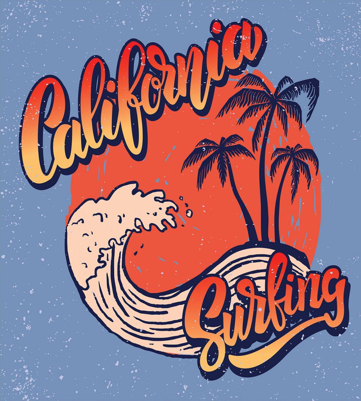 California Surfing — Pattern