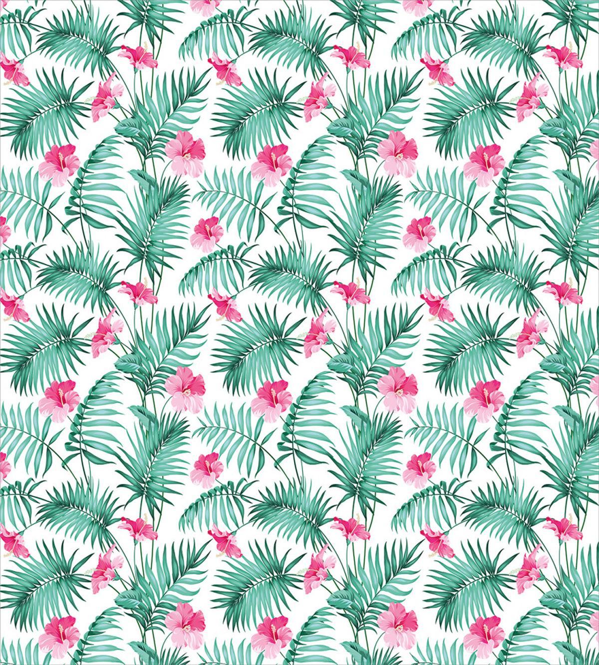 Tropic Ferns Flowers — Pattern