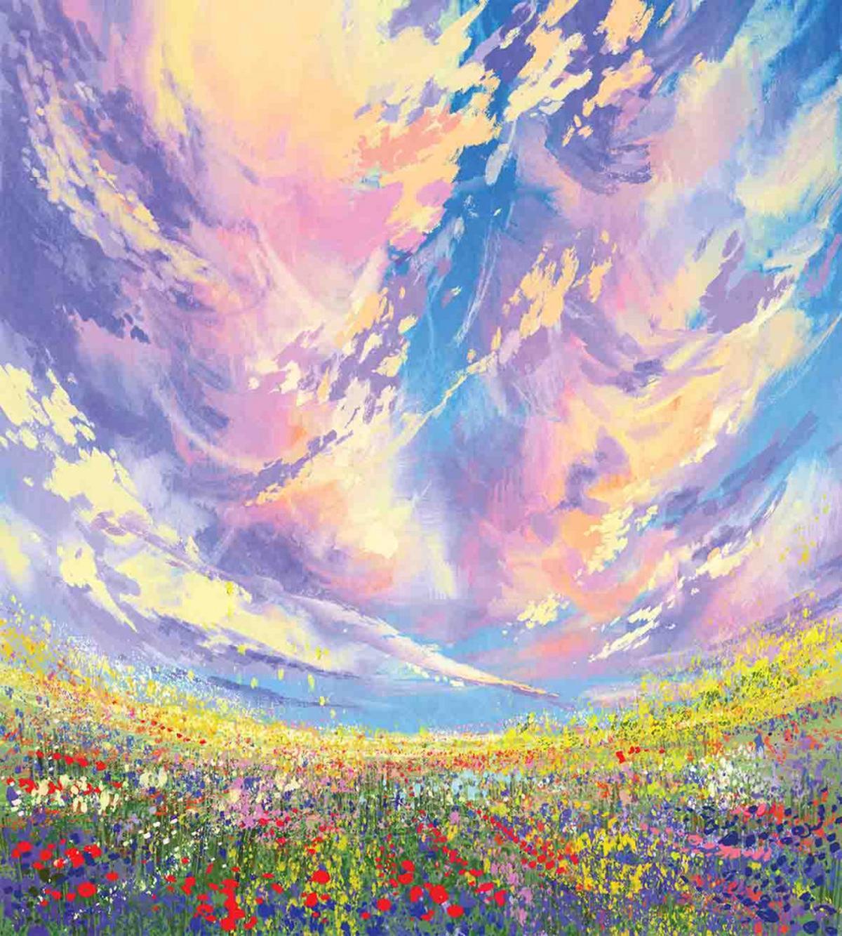 Surreal Dreamy Sky — Pattern