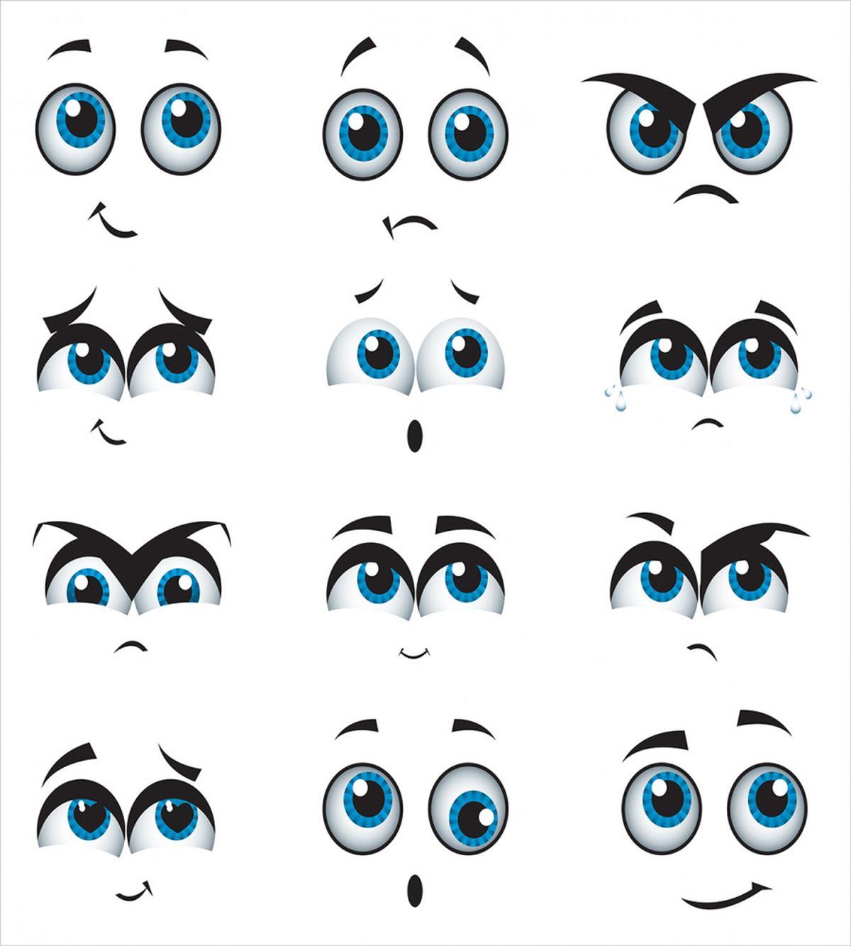 Humor Faces Children Themed — Pattern