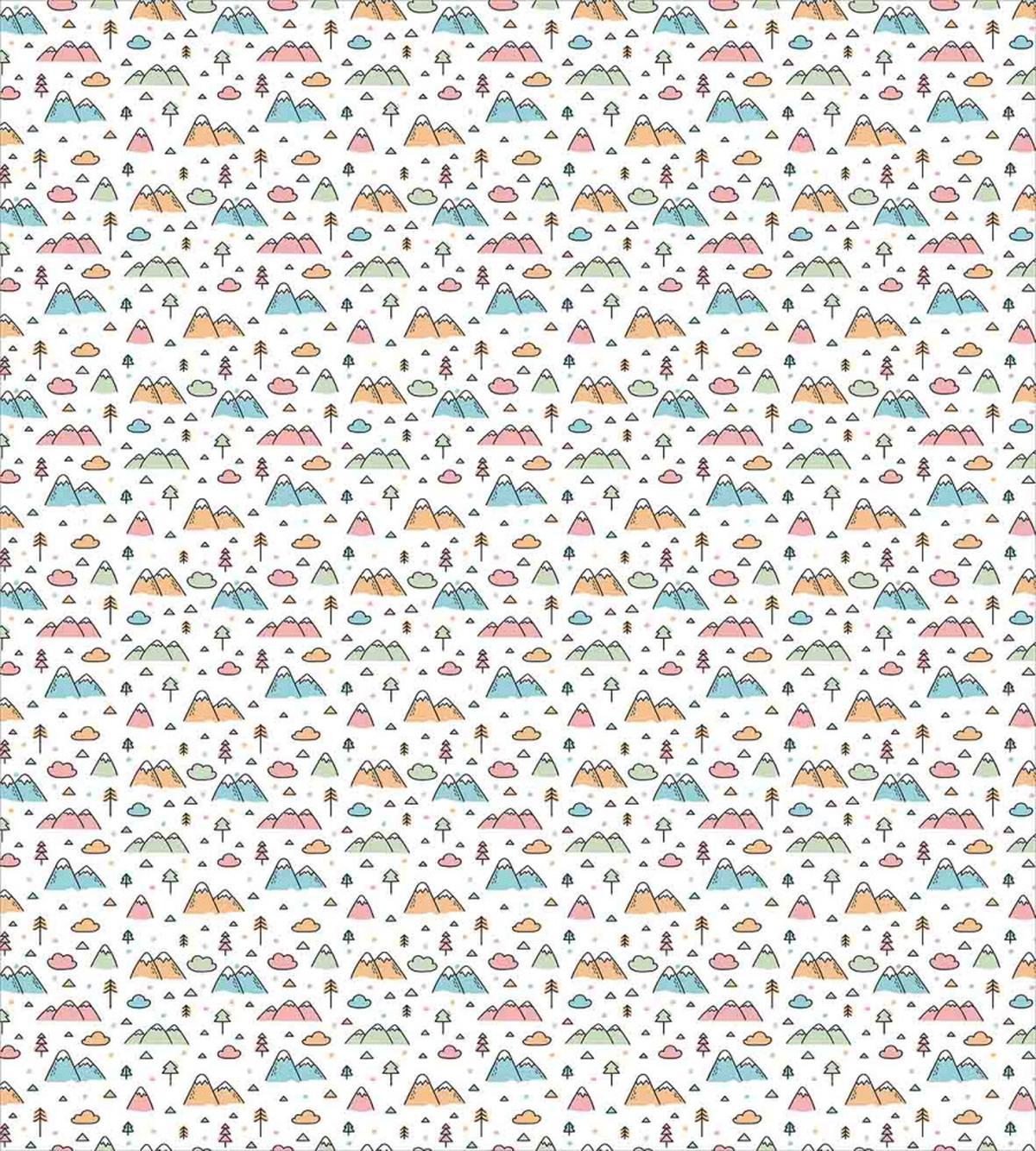 Mountains and Trees — Pattern