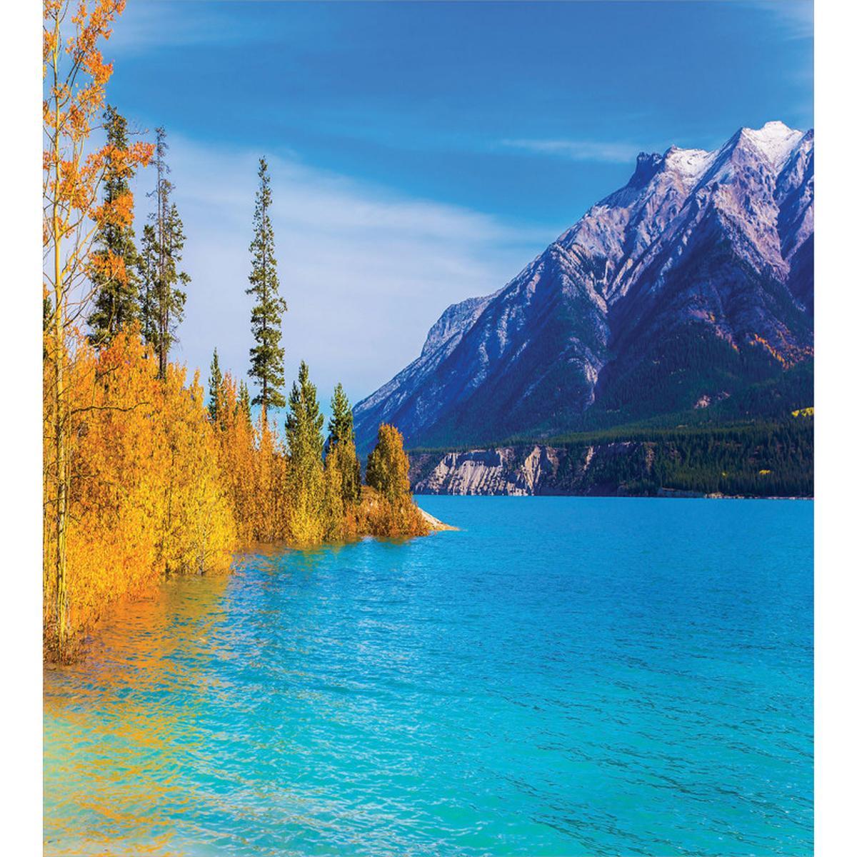 Abraham Lake Mountains — Pattern