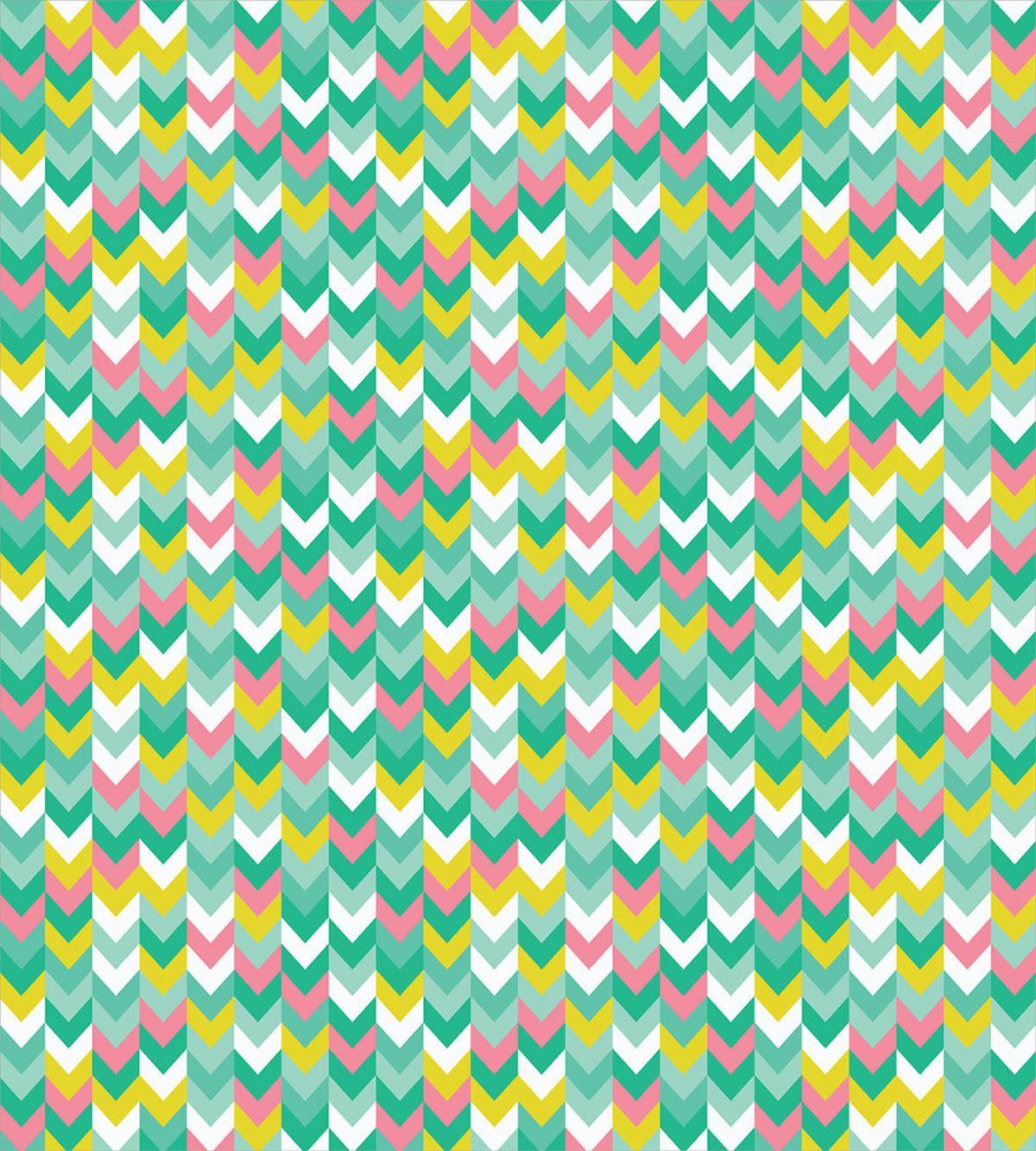Vibrant Herringbone Arrows — Pattern