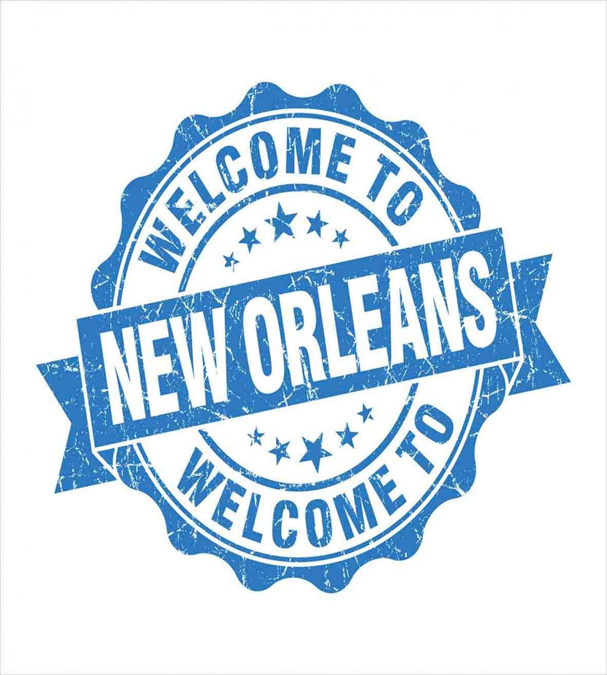 Welcome City Stamp — Pattern