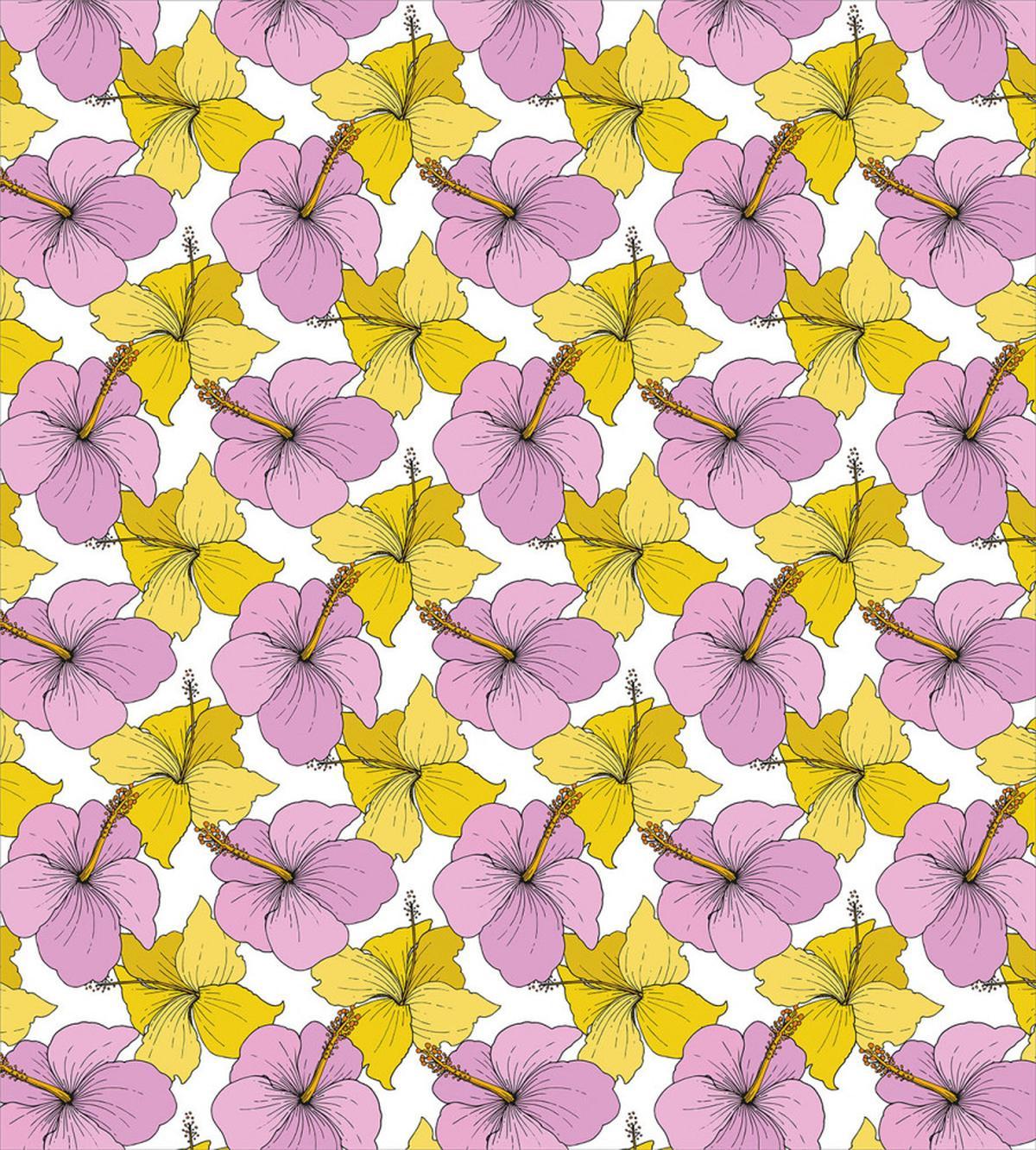 Bicolor Wild Tropic Flora — Pattern