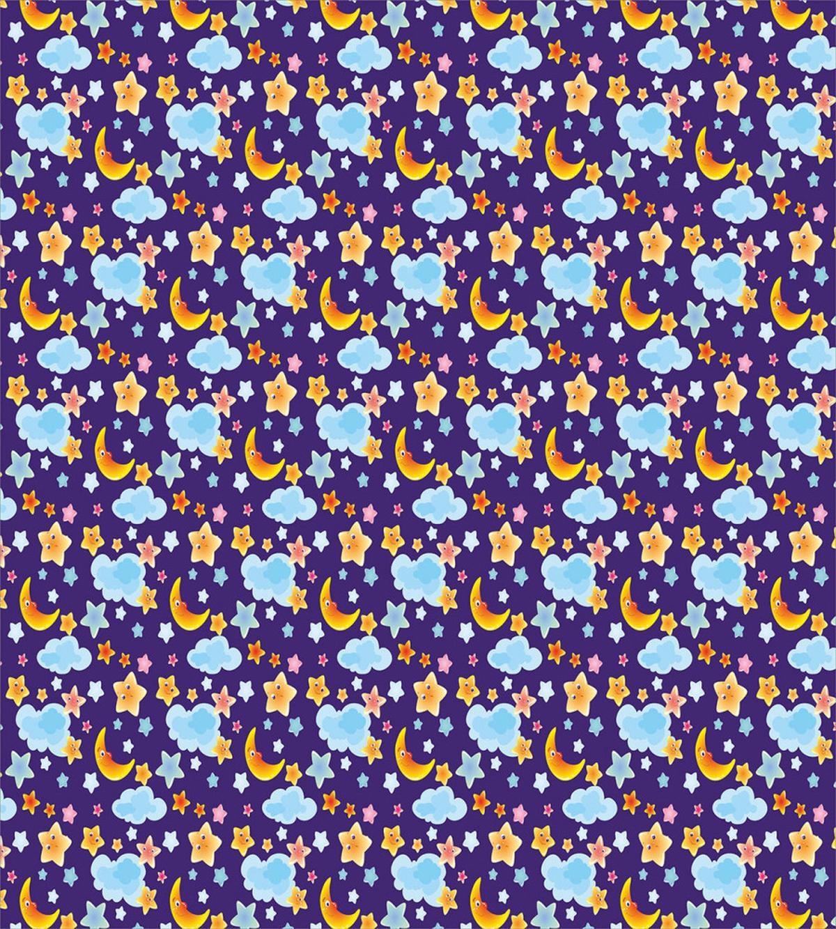 Sleeping Childish Cartoon — Pattern