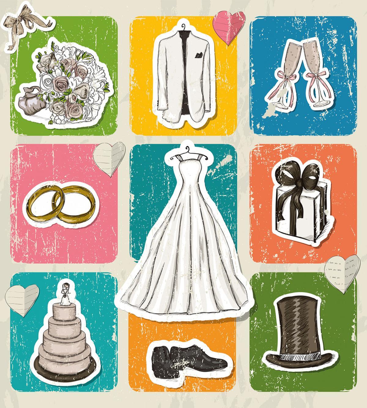 Wedding Theme Poster — Pattern