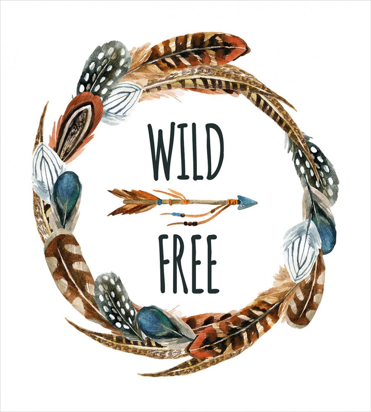 Wreath with Bird Design — Pattern