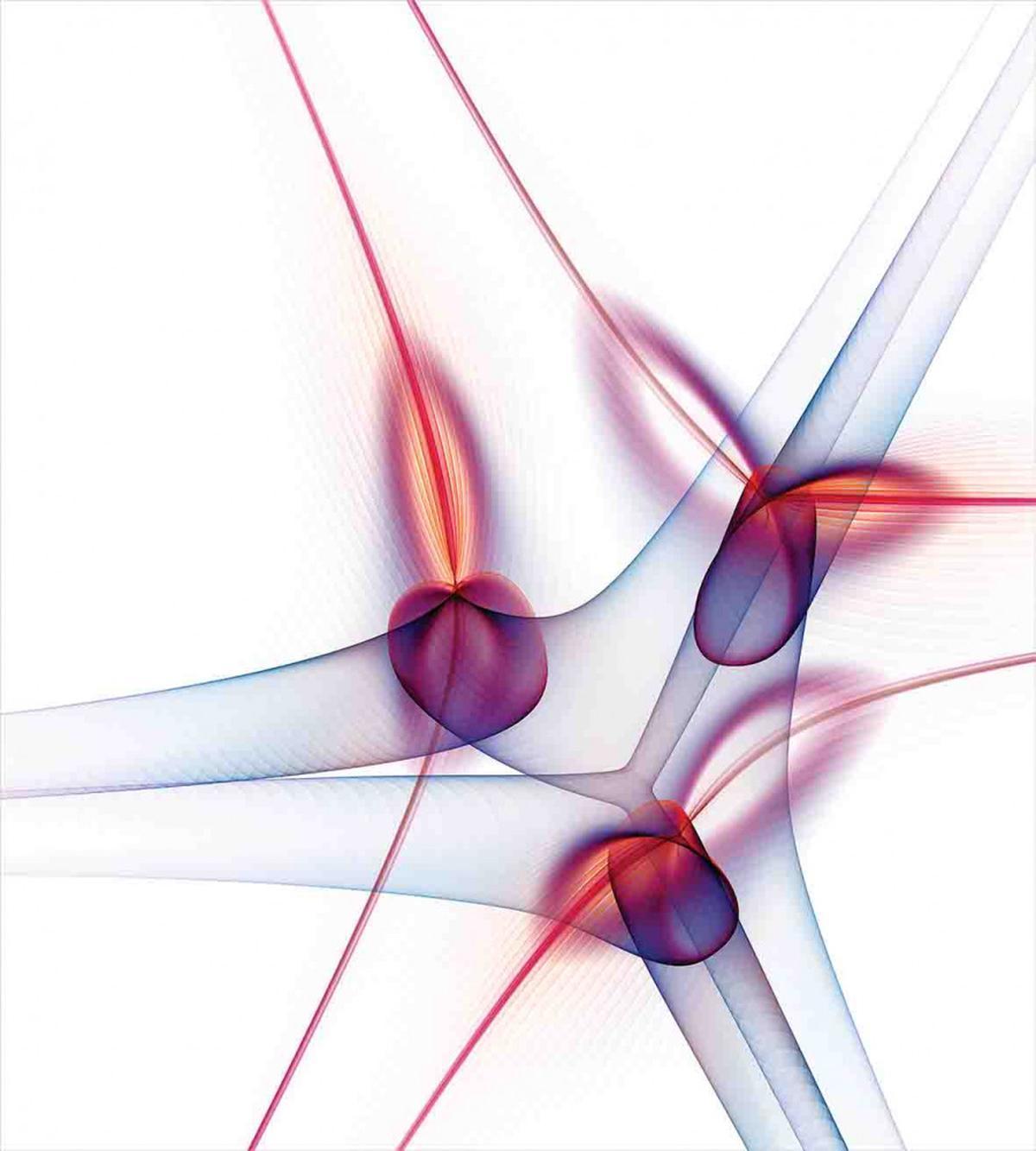 Modern Wavy Patterns Art — Pattern
