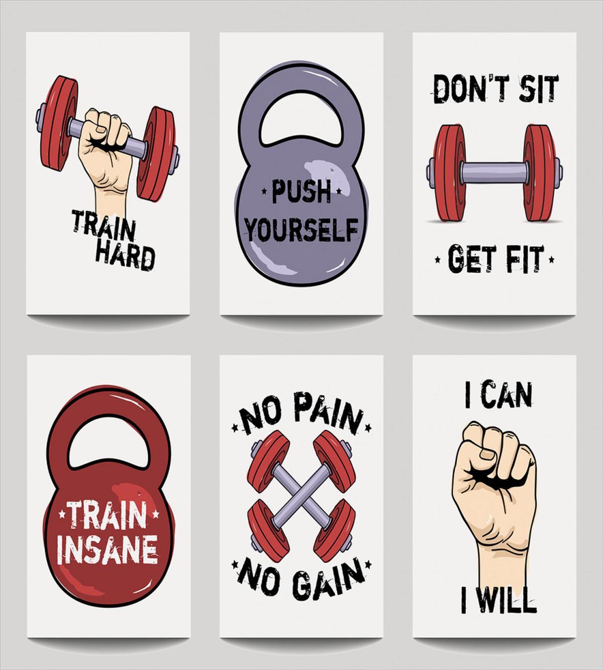 Cartoon Motivational — Pattern