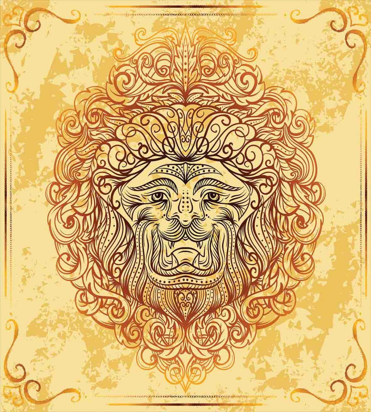 Lion Zodiac Astrology — Pattern
