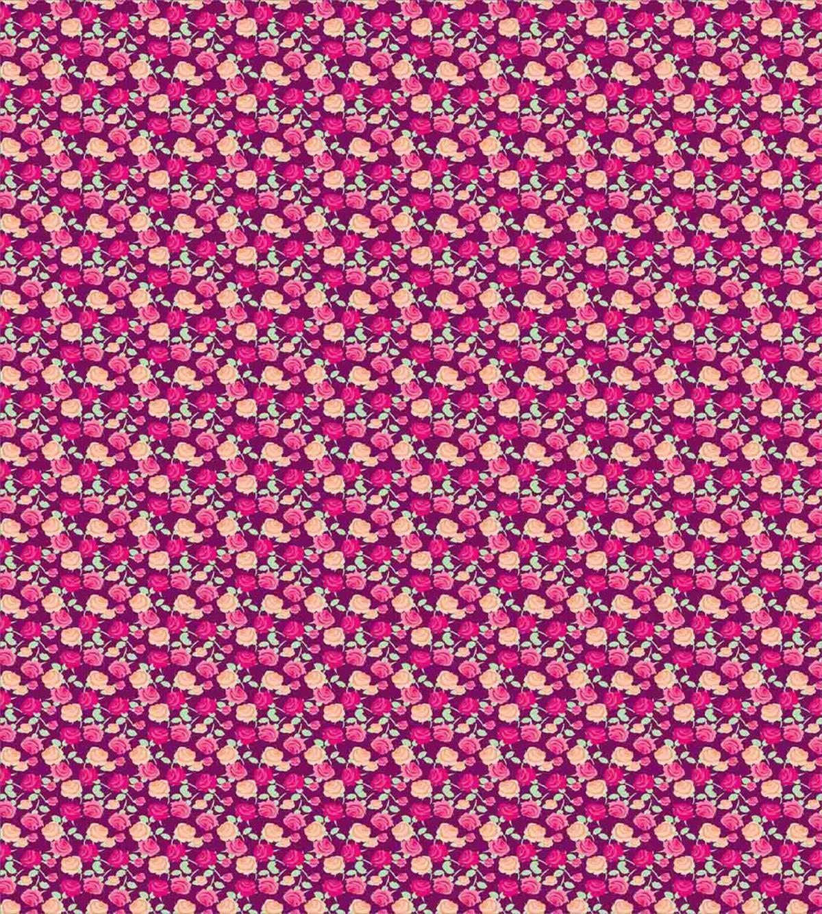Blossoming Romantic Flowers — Pattern