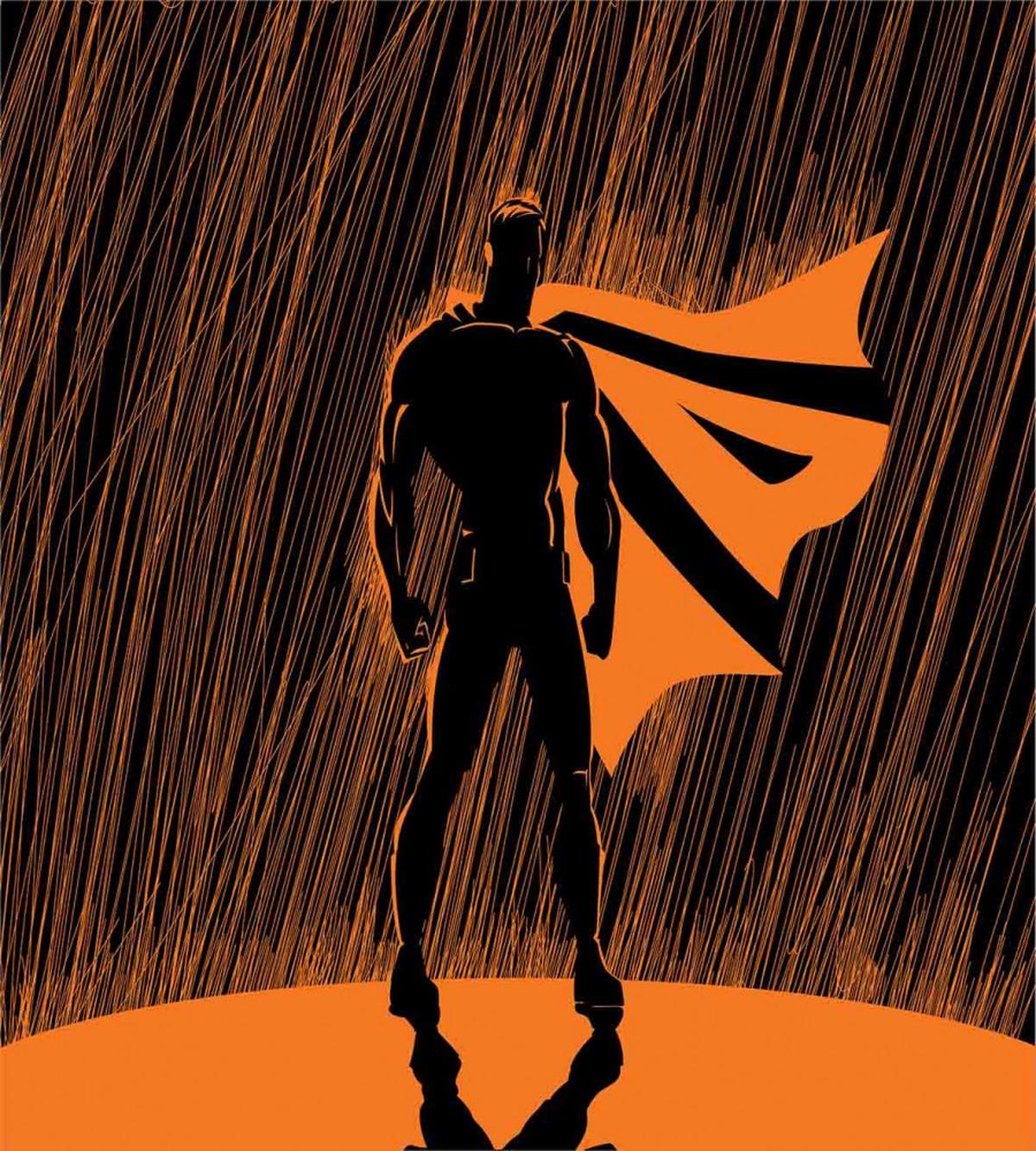 Super Powered Hero — Pattern
