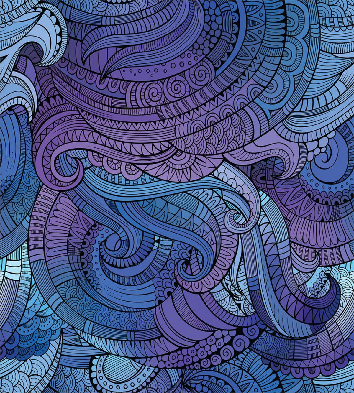 Ocean Inspired Paisley — Pattern