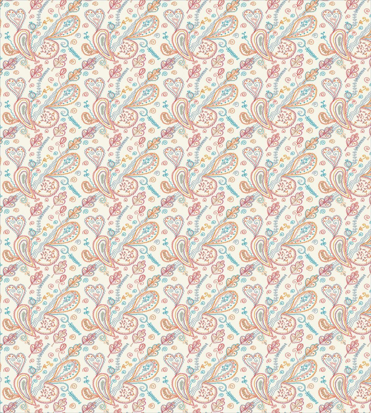 Oriental Paisley Heart — Pattern