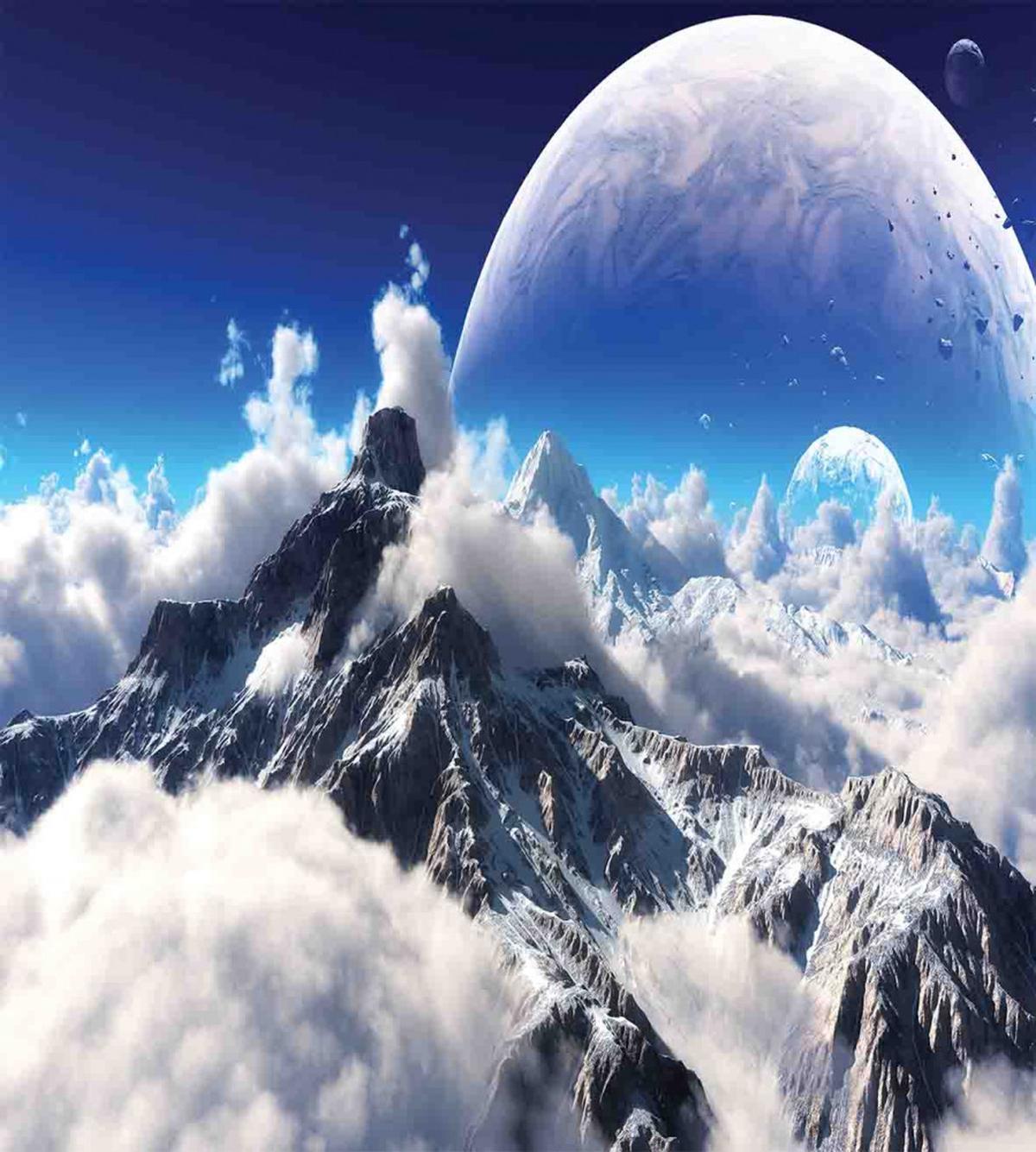 Snow Capped Mountain — Pattern