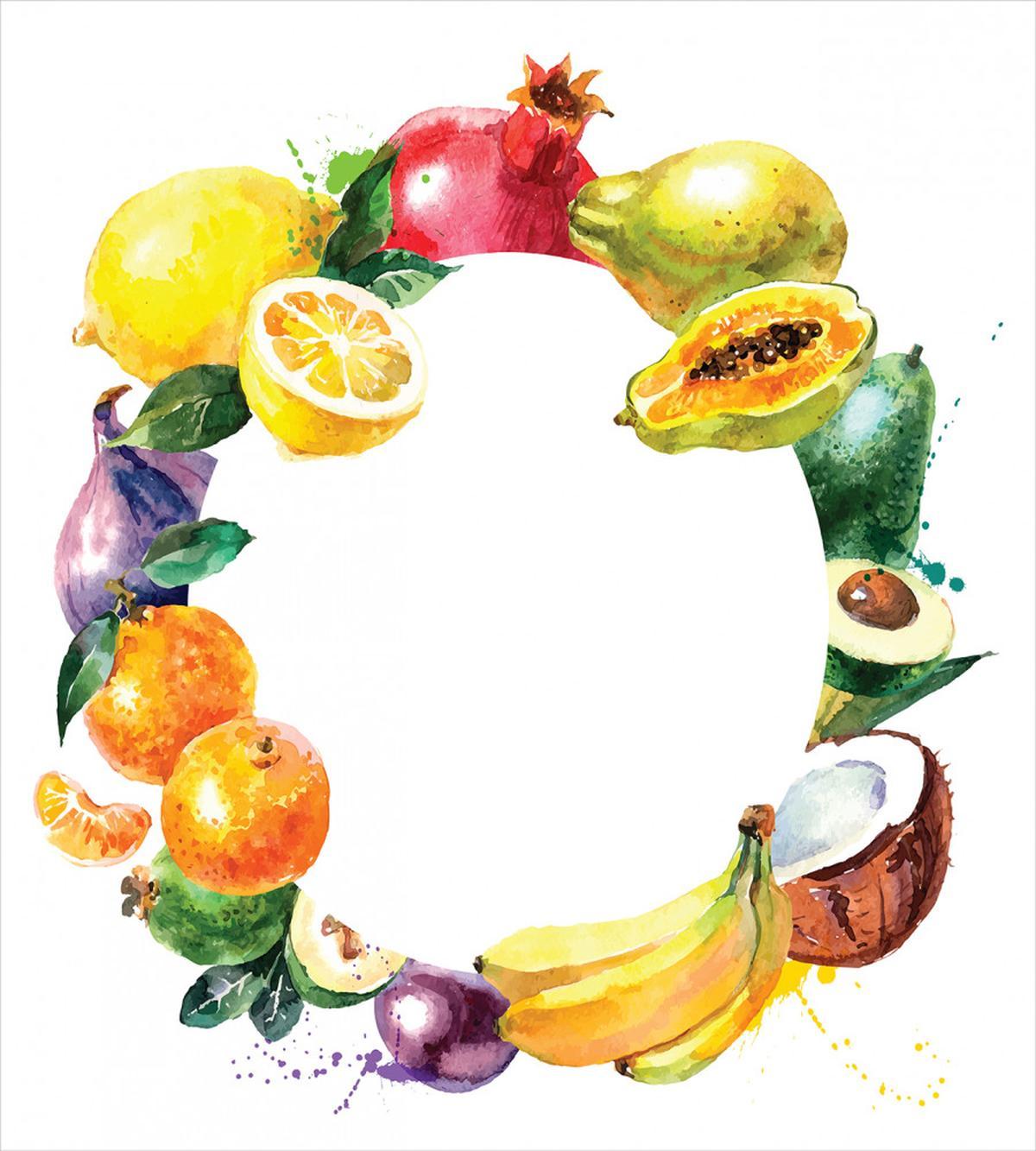 Nature Food Vegetables — Pattern
