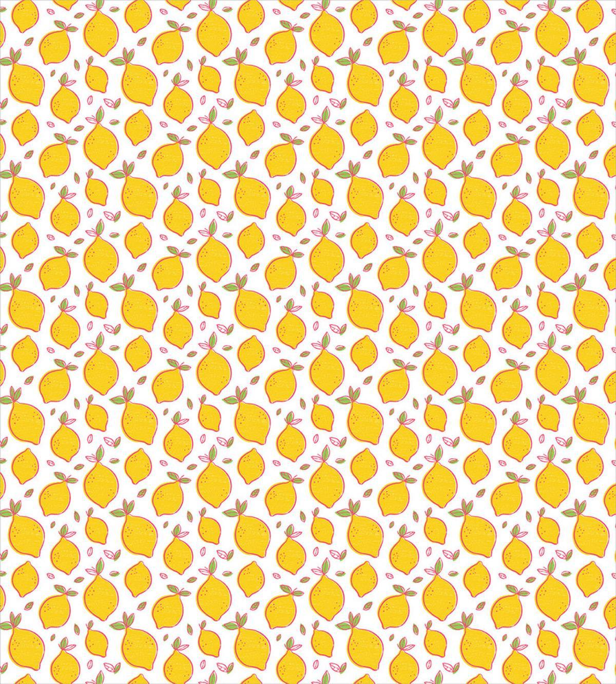 Energetic Vibrant Citrus — Pattern