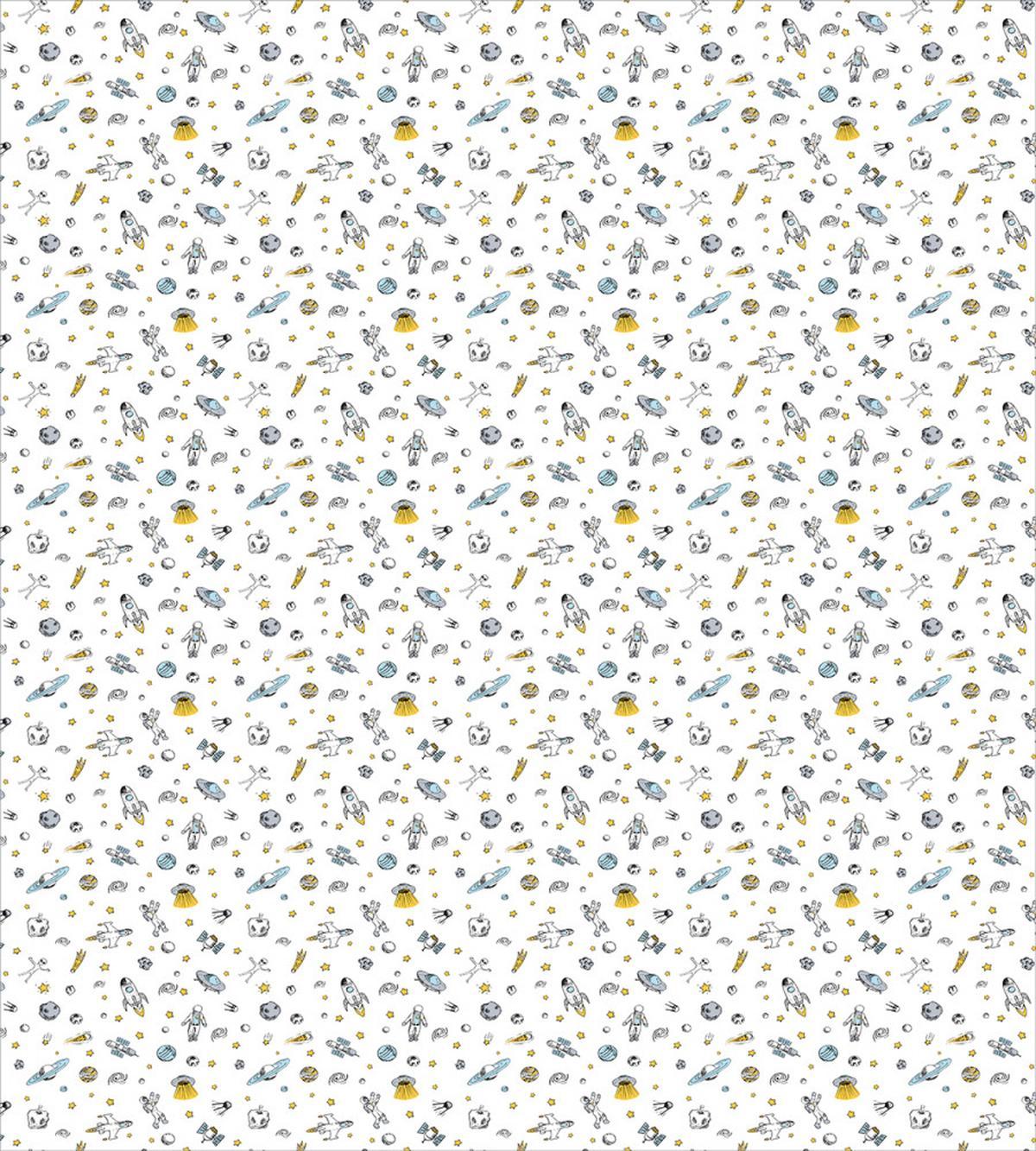 Cosmos Themed Doodle — Pattern