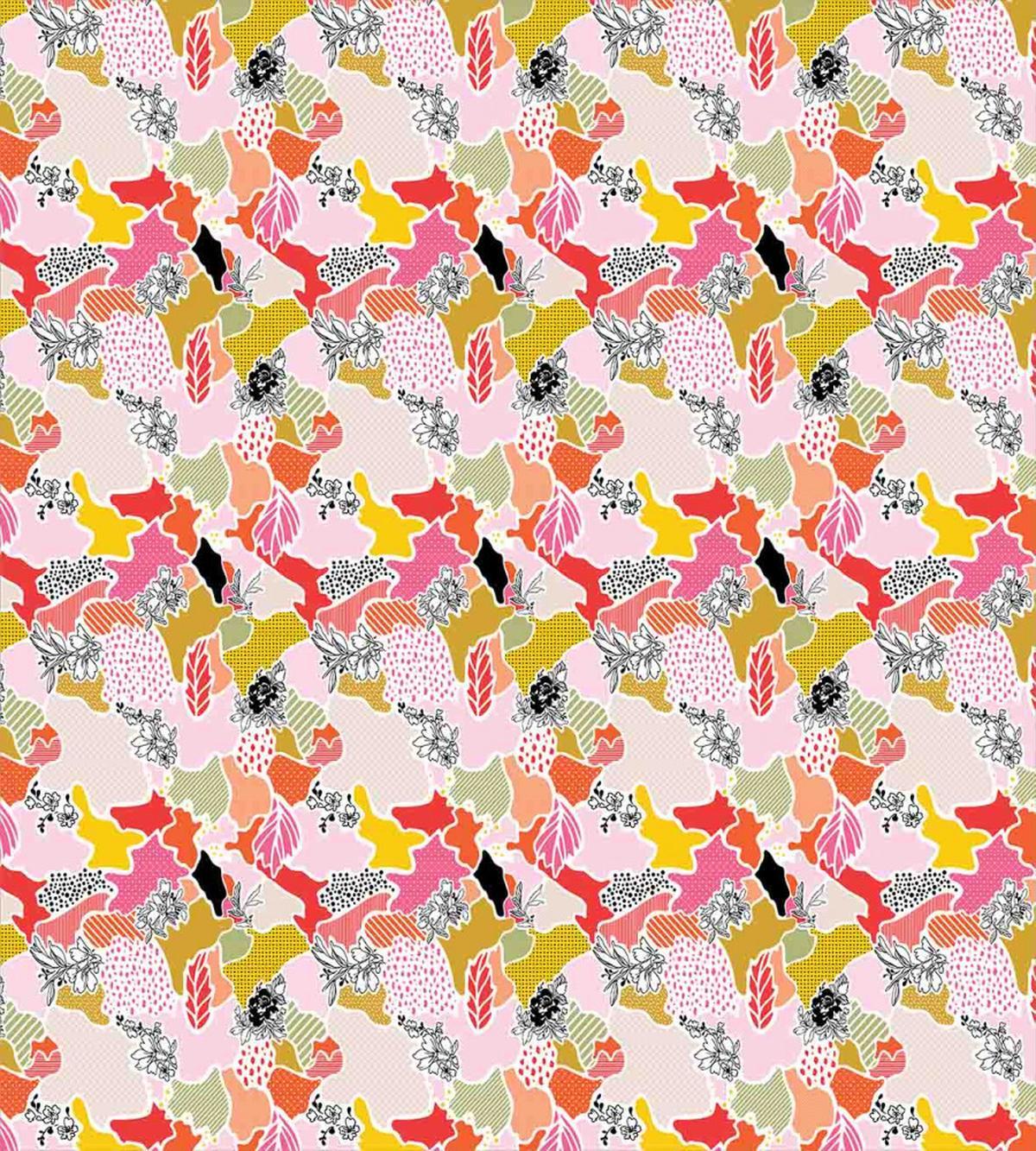 Modern Patchwork Polka Dot — Pattern