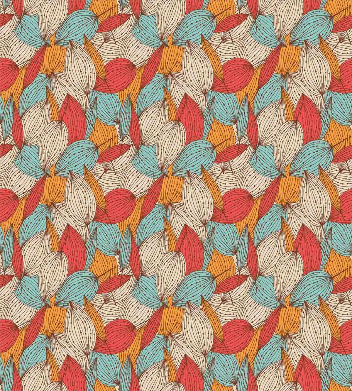 Doodle Art Retro Mix — Pattern