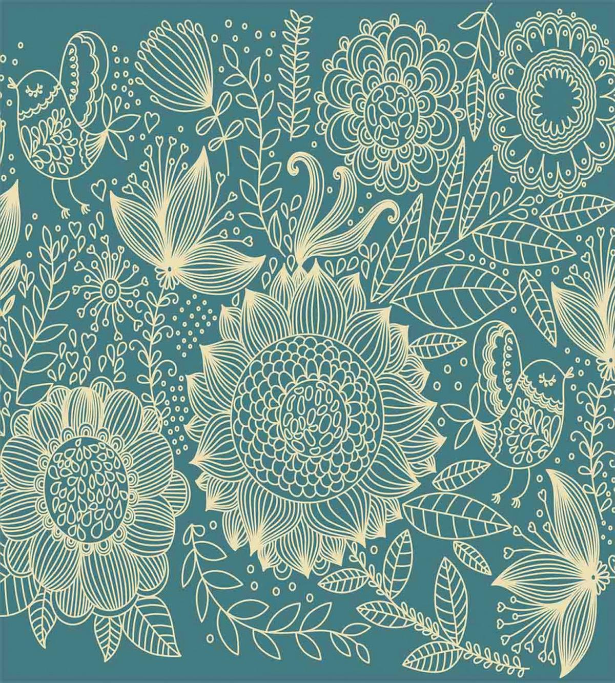 Nostalgic Floral Art — Pattern