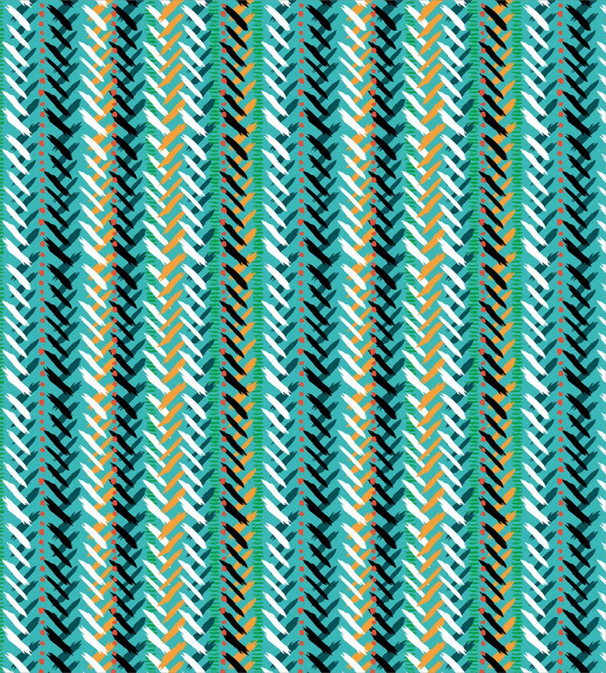 Brush Strokes and Dots — Pattern