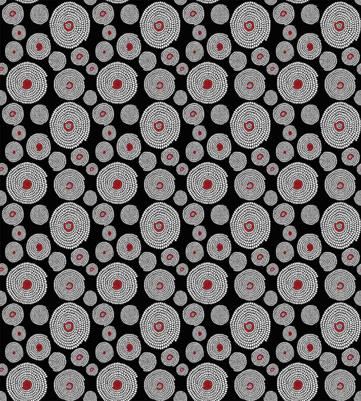 Tribal Circles Spots — Pattern