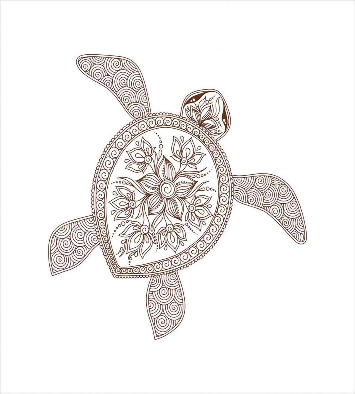 Floral Shell Spirals — Pattern
