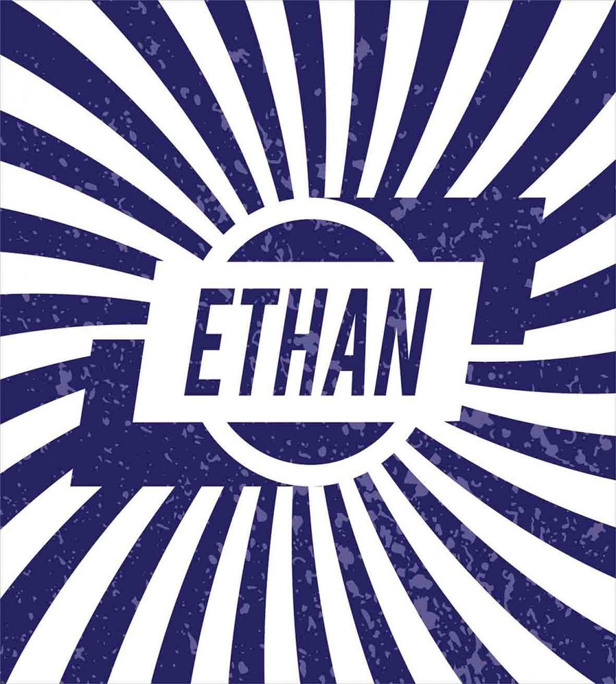 Circle Stripes Boys Name — Pattern