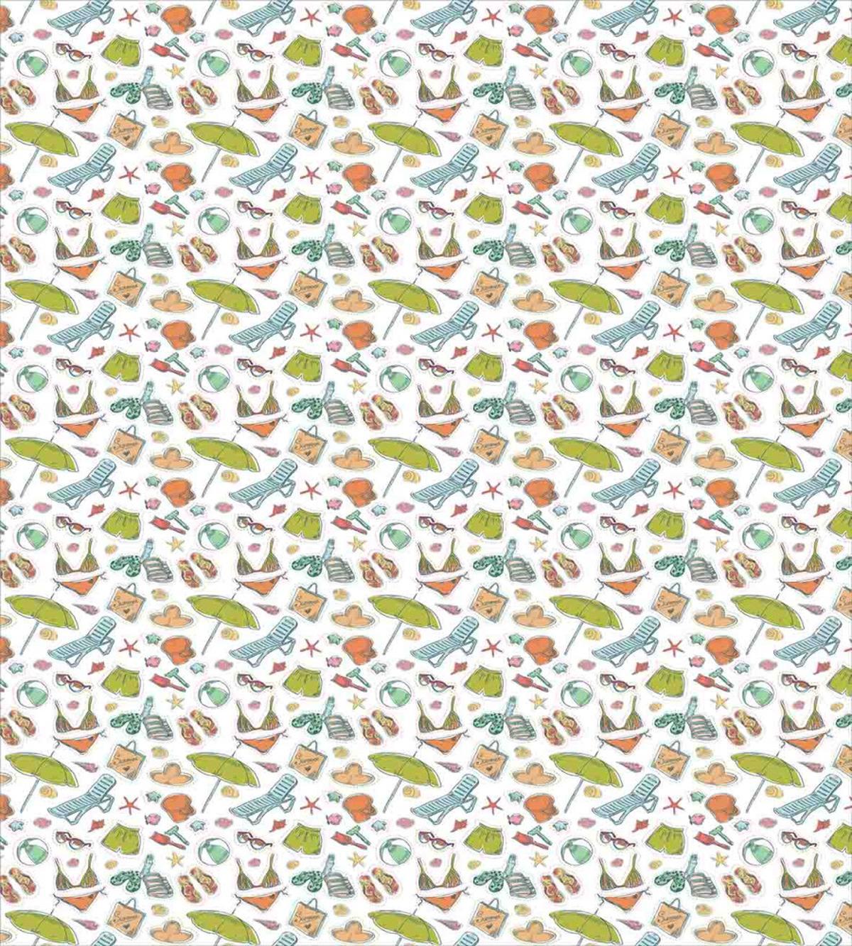 Retro Summer Beach — Pattern
