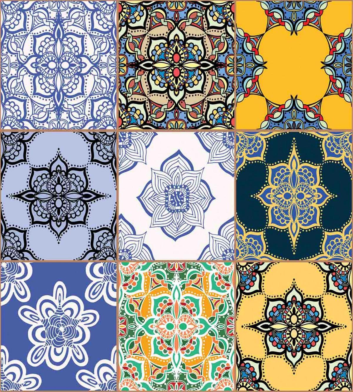 Boho Portugese Tiles — Pattern