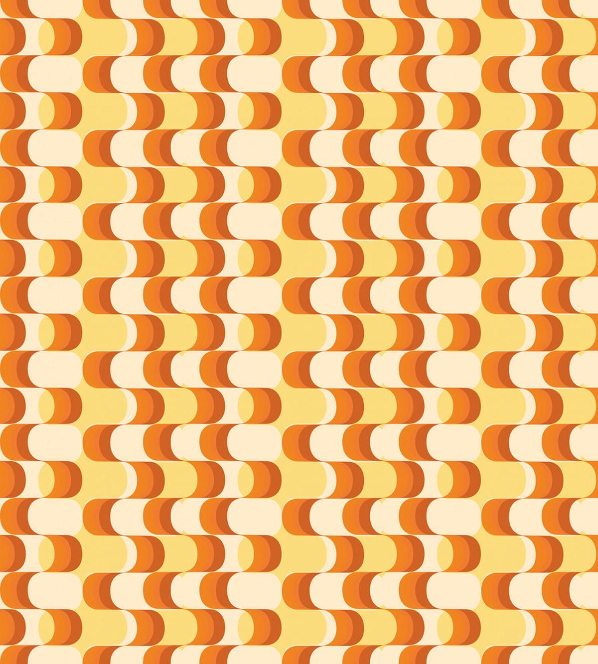 Wavy Pattern Half Moon — Pattern