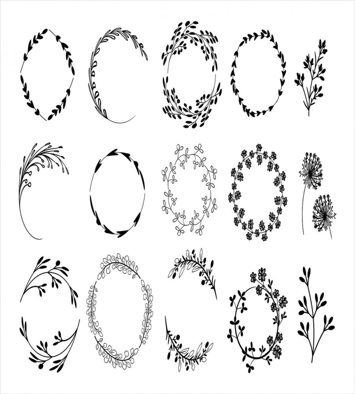 Rustic Boho Branch Wreaths — Pattern